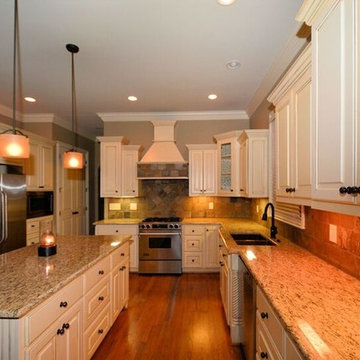 Highland Lakes: Refinish/Island Modifications/New Tile