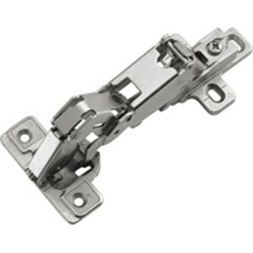 Concealed Hinge, Frameless, Polished Nickel