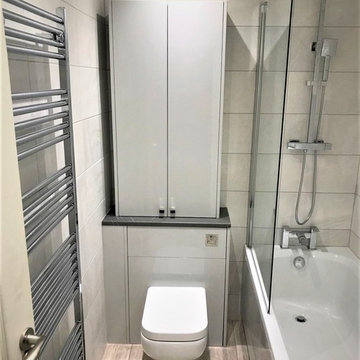 Creating additional bathroom storage