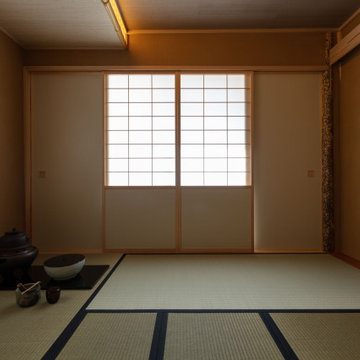 納戸を４畳半茶室へ2002