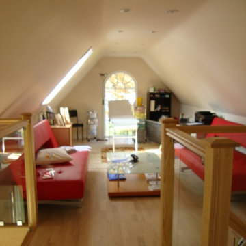 Garage Conversion in Moggerhanger and built a new garage