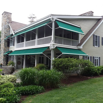 Motorized Drop Arm Awnings - Bodorff Home