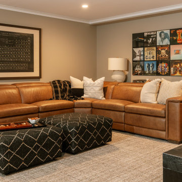 Stunning Basement with Secret Rooms