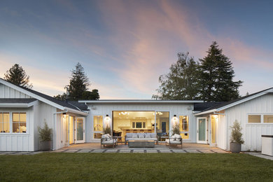 Farmhouse exterior home idea in San Francisco