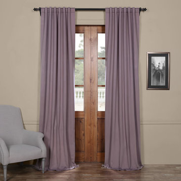 Purple Rain Room Darkening Curtain, Pair, Purple Rain, 50"x96"