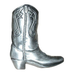 Dartefax - Cowboy Boot Knob, Shiny, Right - Cabinet And Drawer Knobs