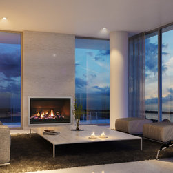 Escea - AF960 Gas Fireplace - Indoor Fireplaces