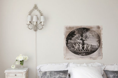 Design ideas for a classic bedroom in Toulouse.