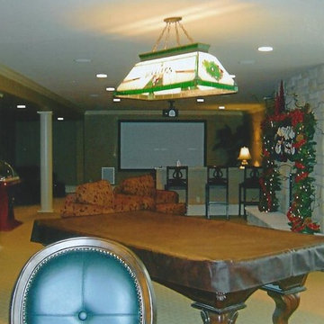 Finished Lower Level & Bathroom in Chesterfield, Mo