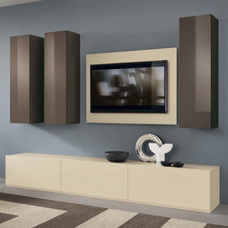 Contemporary Italian Wall Unit VV 3939 - $3,170.00 - Entertainment Centers And Tv Stands