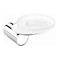 Secret Bath. Wall soap dish. Polished chrome. Giselle Collection. - Soap Dishes & Holders