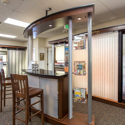 Bretz Interiors Showroom For all your floor and window coverings - Vertical Blinds