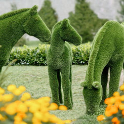 Gartenfiguren | Pferde - Gartenskulpturen