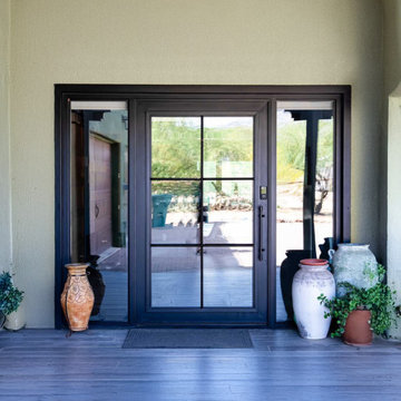 Colonial Diamond Iron Entry Door Exclusive