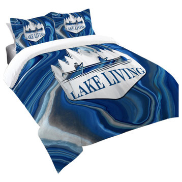 Lake Living Queen Comforter