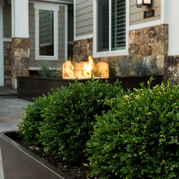 Planters In Front Yard