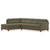Apt2B Marco 2-Piece Sectional Sofa, Moss, Chaise on Left