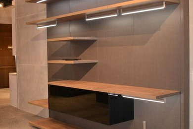 Trendy home design photo in Miami