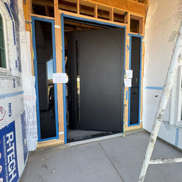 Axis 1163 Black pivot door