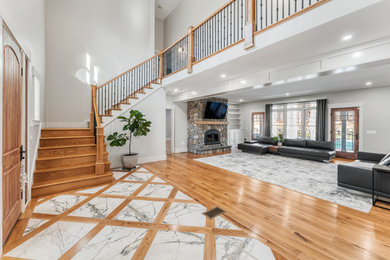 Example of a living room design in Providence