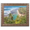 Pierre Leclerc 'Tropical Paradise' Ornate Framed Art, 14x11