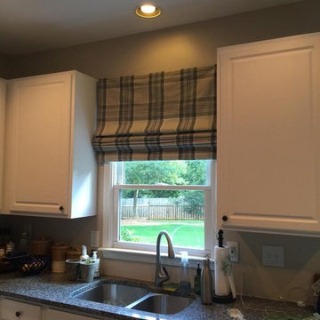 Complete projects Roman shades and valances