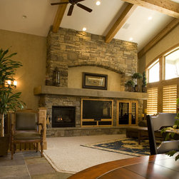 Harristone Fireplace Photos - Products