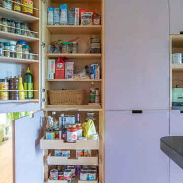 Pantry Storage with Pull-out Drawers