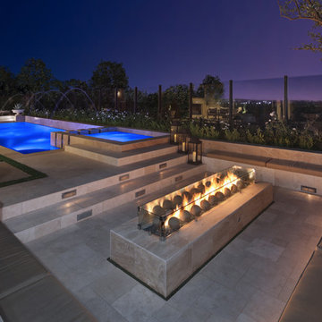 Gorgeous Modern Pool & Elevated Spa