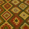 Oriental Rug 100% Wool Hand Woven Anatolian Kilim Flat Weave Rug