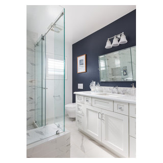 Urban Farmhouse Master Bathroom - Long Beach, CA - Country - Bathroom ...