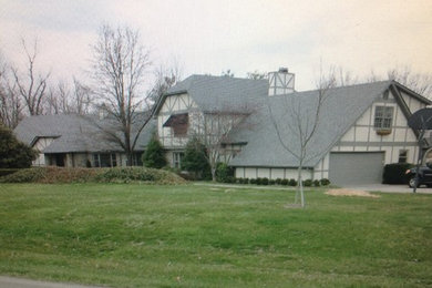 Example of an exterior home design in Other