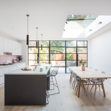 Large Skylight and Kitchen