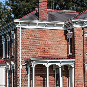 Metal Roofing - Oxford Metal Shingle in Vermont Slate Historical Building