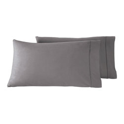 Naples Titanium King Pillowcases - Pillowcases And Shams