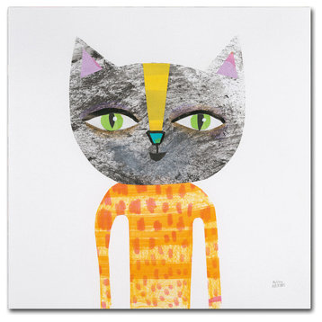 Melissa Averinos 'Cool Cats I' Canvas Art, 14 x 14