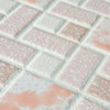 University Pink Porcelain Floor and Wall Tile