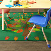 Flagship Carpets FE308-22A 4'x6' Tall Oaks From Little Acorns Grow Learning Rug