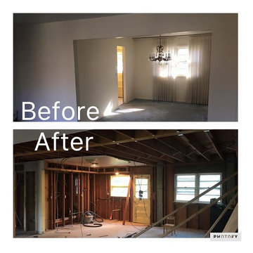 Removed load bearing wall in South Orange, NJ