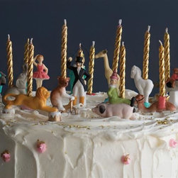 Circus Birthday Candle Holders - Kitchen Products