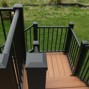 Trex Deck with stairs
