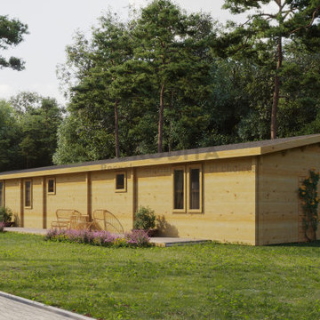 Holiday log cabins-Mobile log cabins
