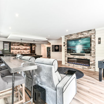 McLean Modern Basement