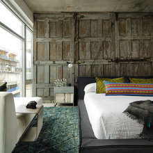 Wood walls interiors