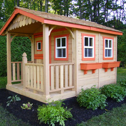 6ft x 9ft Sunflower Playhouse - Kids Toys And Games