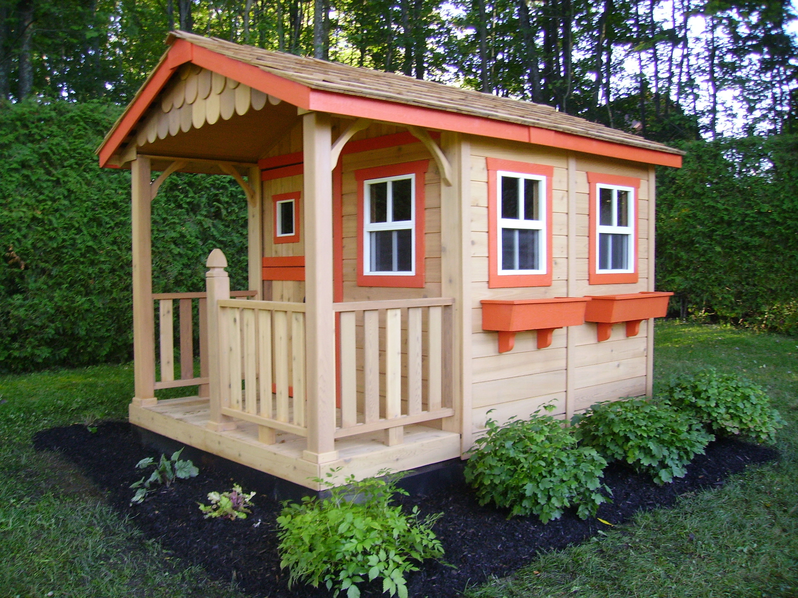 6ft x 9ft Sunflower Playhouse