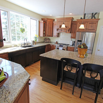 Maple Cabinets with Granite Countertops ~ Olmsted Falls, OH
