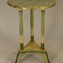 Round Tea Table - Handpainted - Products