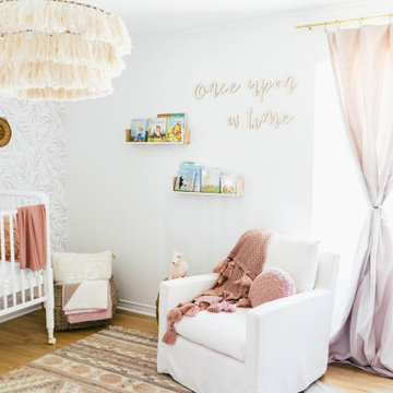 Bohemian Farmhouse Girl's Nursery