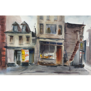 Eve Nethercott, Chinatown, P4.22, Watercolor Painting